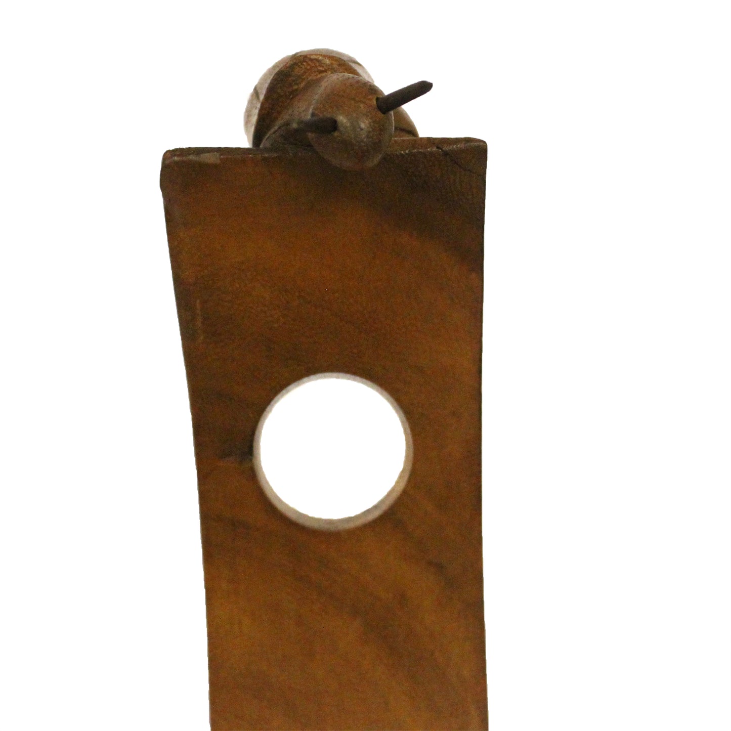 Handmade Wood Balance Wine Holder with Snail