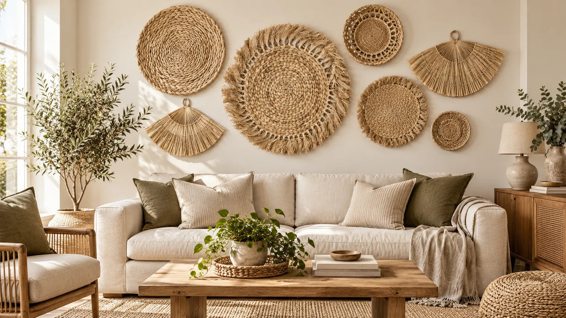 How to Create a Gallery Wall with Seagrass Wall Art
