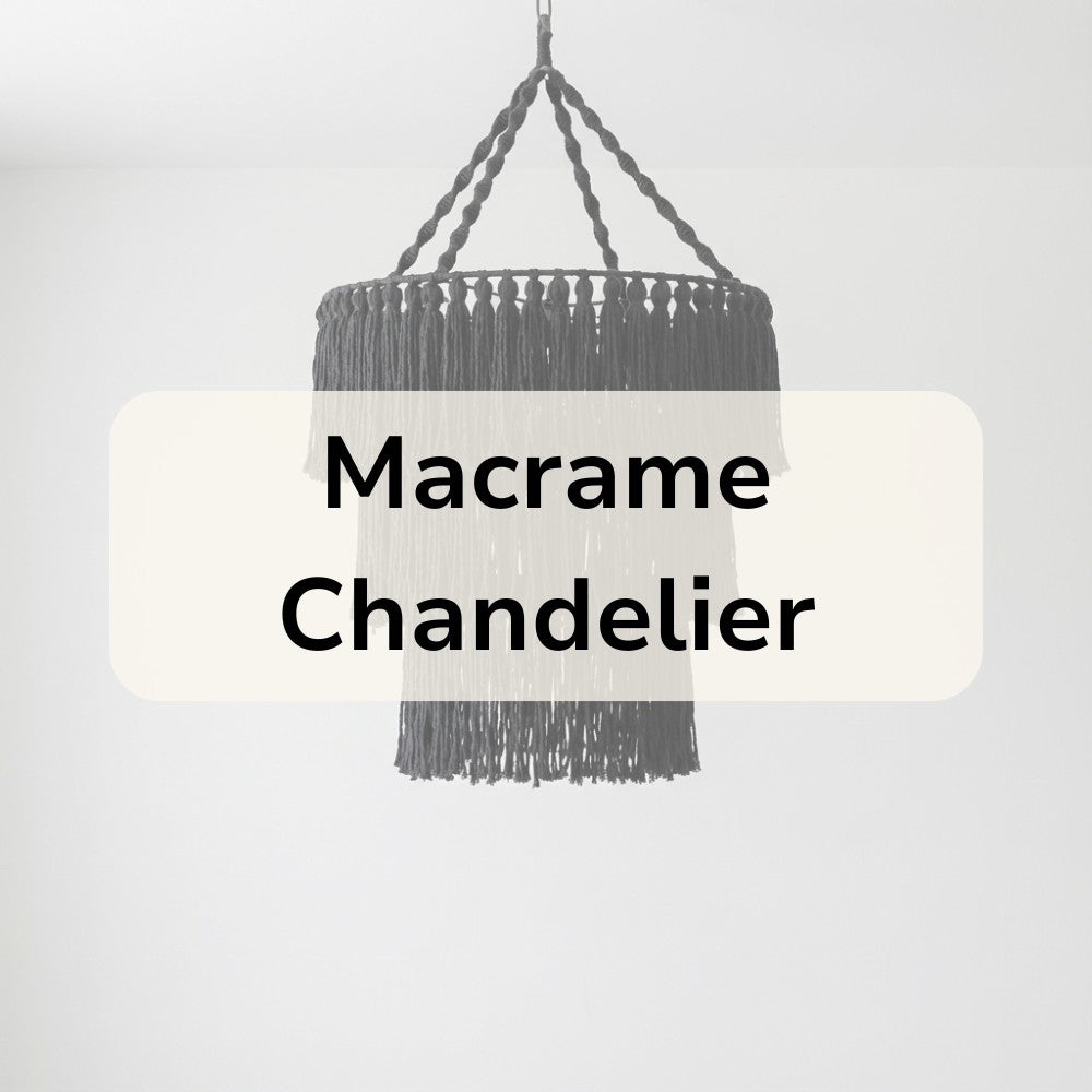Macrame Chandelier