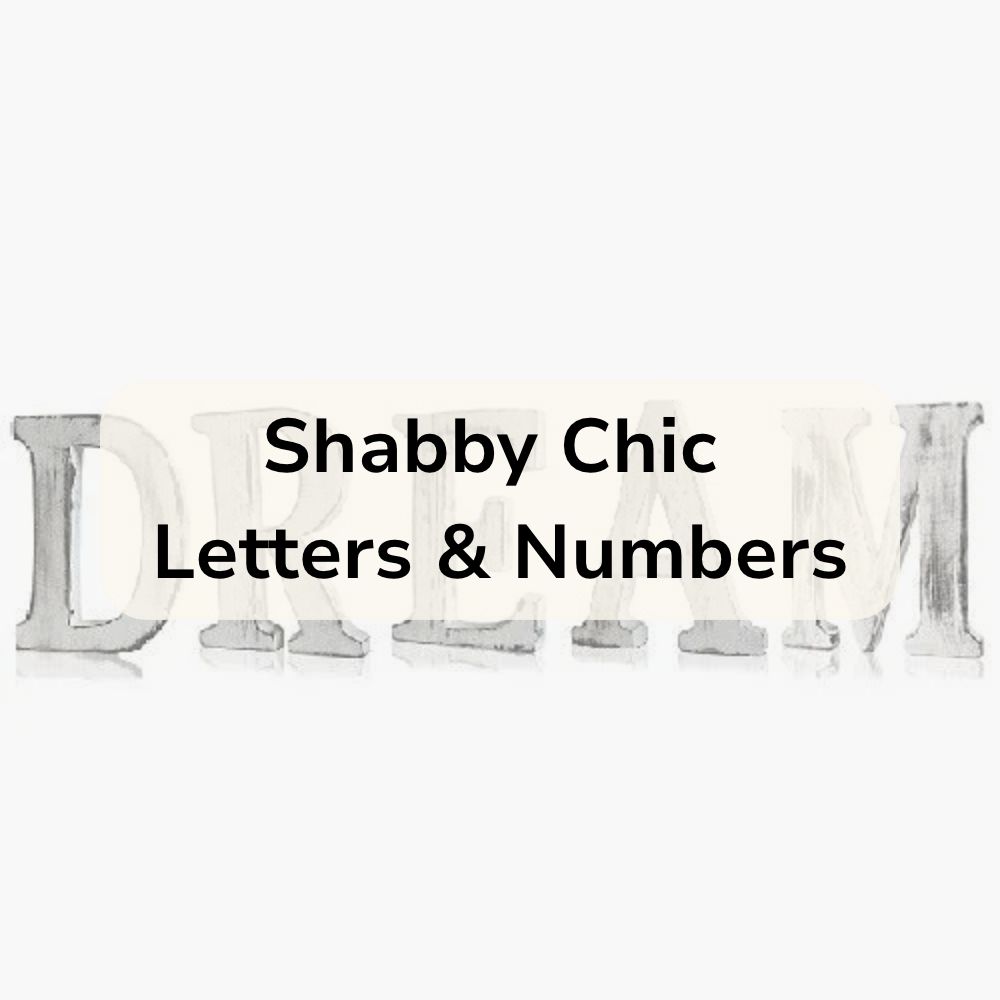 Shabby Chic Letters