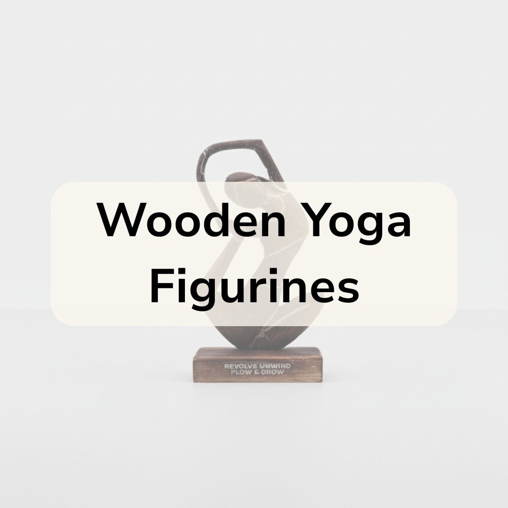 Wooden Yoga Figurines