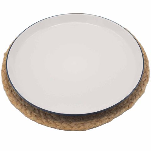 Natural Placemat | Jute | Mandala Print