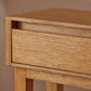 Melia Light Oak Console and Hallway Table with One Drawer