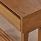Melia Light Oak Console and Hallway Table with One Drawer