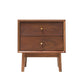 Wright Walnut Bedside Table