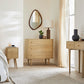 Scandinavian Light Oak Oslo Console, Dressing Table, and Desk