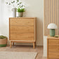 Wright Oak Chest of 3 Drawers