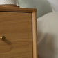 Wright Narrow Oak Bedside Table