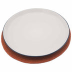 Natural Placemat | Jute & Cotton | Clay Border
