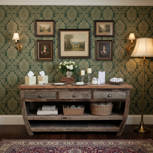 Recycled Teak Wood Centerpiece Table 180x60x80cm