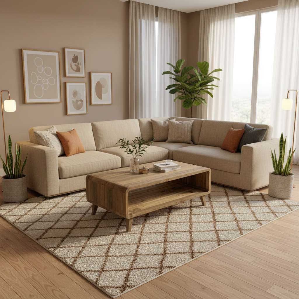 Recycled Teak Wood Large Coffee Table 122x61x41cm