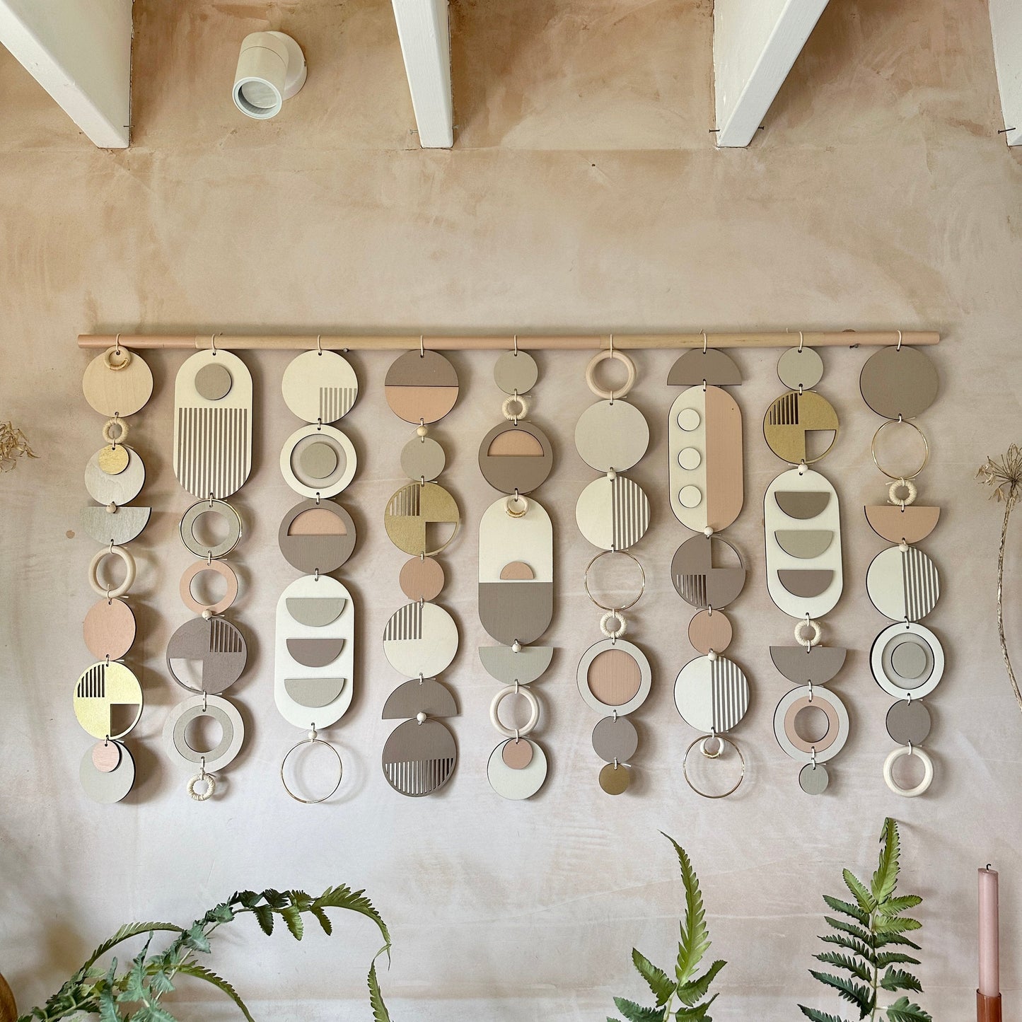 Modern Wall Art - Geometric Artwork - Minimal Home Decor - New Home Trend - Large Centre Piece Art - Big Wall Tapestry - Large Tapestry