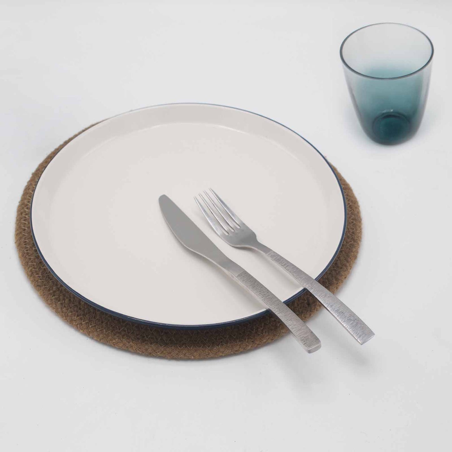 Natural Placemat | Jute | Chakra Print