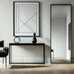 Takara - Full Length Black Metal Rectangle Mirror - 150cm x 60cm