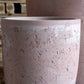 Vessara | Blushstone – 62cm Extra Large Tall Concrete Planter – 32L Decorative Vase Pot